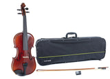 GEWA Violin Ideale - 1/4 (Ready to play incl. violin case, Massaranduba bow, Larsen Aurora strings, transport-secured)