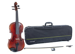 GEWA Ideale violino 3/4 con piroli Wittner, custodia sagomata e archetto in carbonio