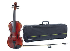 GEWA Ideale violino 4/4 per mancini con custodia allungata e arco in carbonio