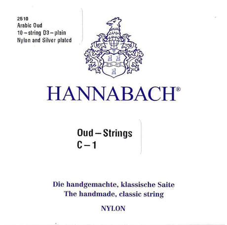 Hannabach Corde per Oud Arabic Aoud Nylon - 10 corde (2510)