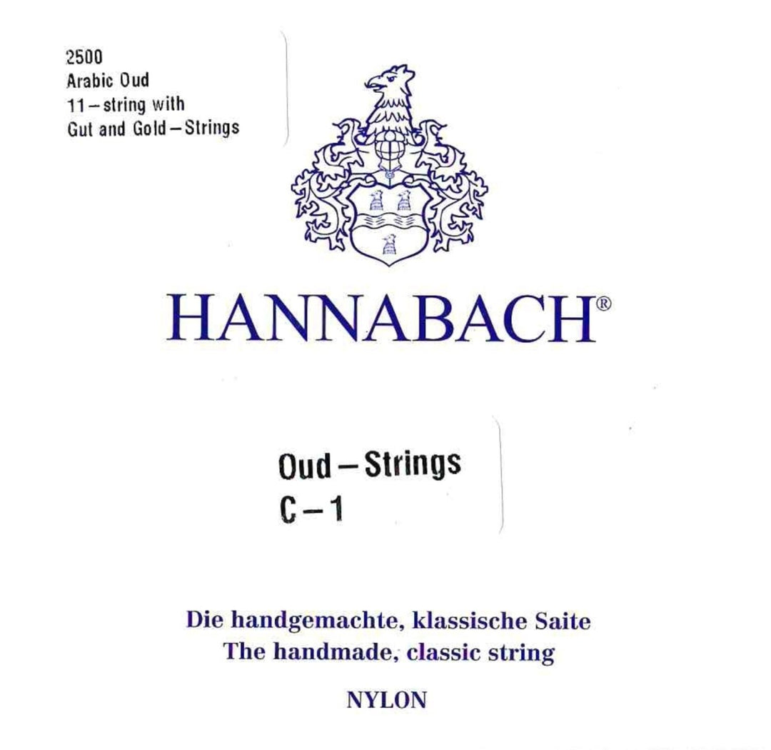 Hannabach Corde per oud AOUD corde in budello - Set 2500