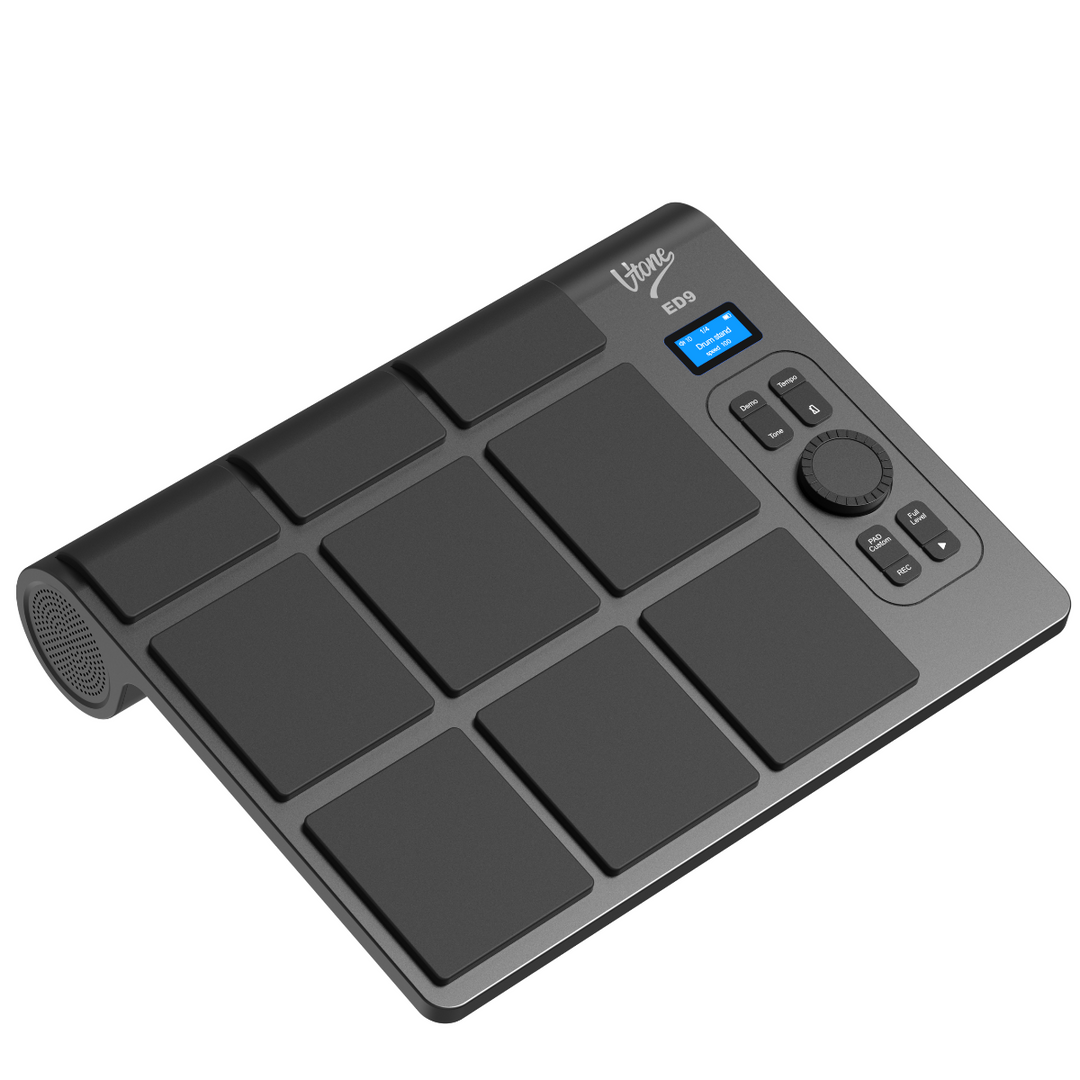 V-TONE ED9 batteridrevet elektronisk tromme Pad