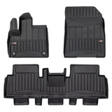 Tappetini in gomma Fiat E-Doblo, Peugeot e-Rifter 2021-