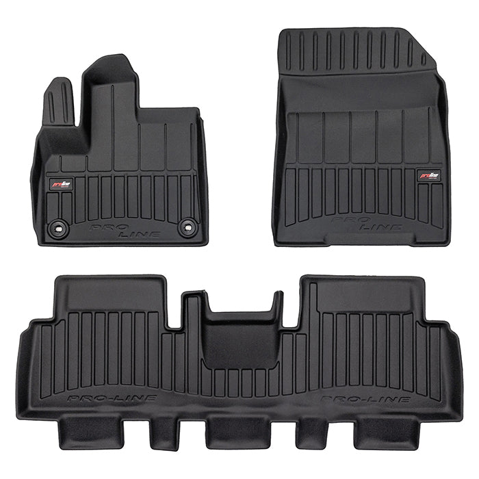 Tappetini in gomma Fiat E-Doblo, Peugeot e-Rifter 2021-