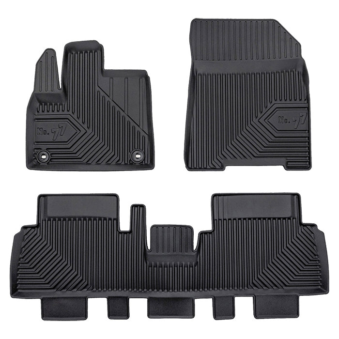 Tappetini in gomma Fiat E-Doblo, Peugeot e-Rifter 2022-