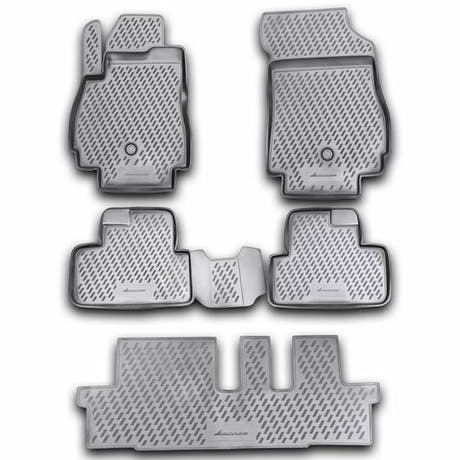 Tappetini in gomma Chevrolet Orlando 2011-