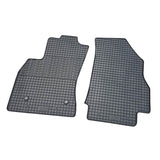 Rubber mats Fiat Doblo 09-12, Opel Combo 12- 2 pers.