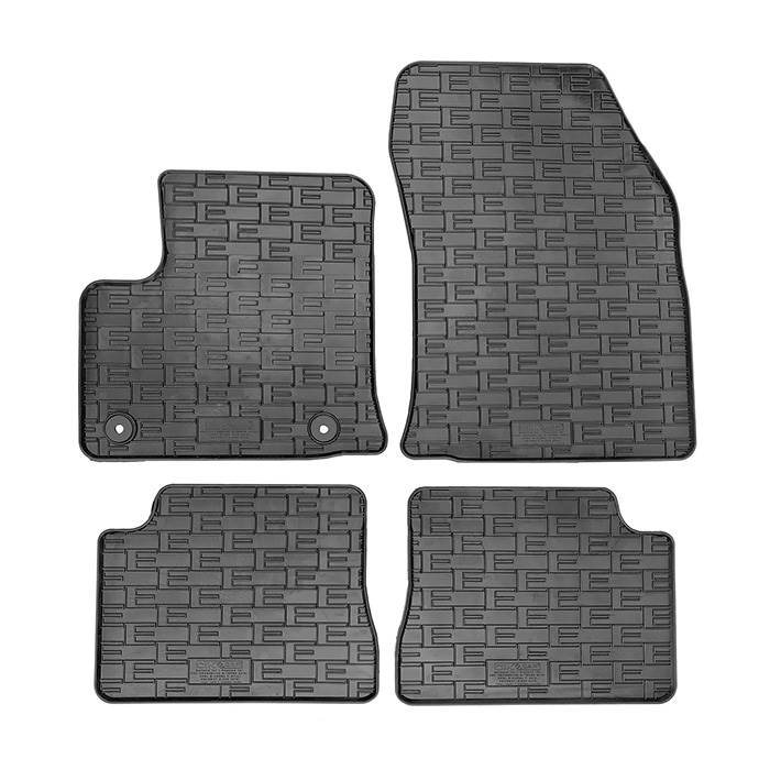 Tappetini in gomma E-Corsa F 19-, E-208 II 19-, Ds3 Cross E
