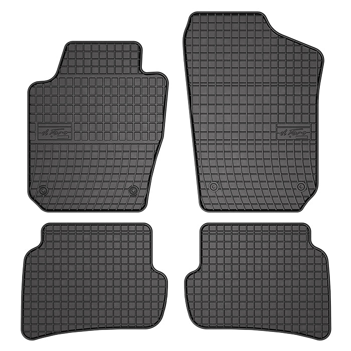 Tappetini in gomma Seat Ibiza IV 08-17, Skoda Fabia II 14-22