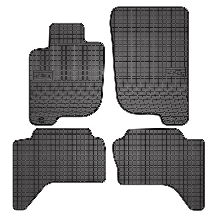 Tappetini in gomma Mitsubishi L200 IV pickup 2005-2015