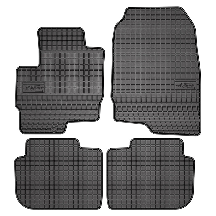Tappetini in gomma Mitsubishi Colt VI HB, 5 porte 2008-2012