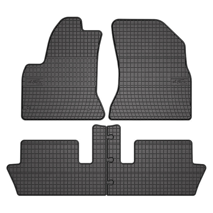 Tappetini in gomma Citroën C4 Picasso I minivan 2006-2013