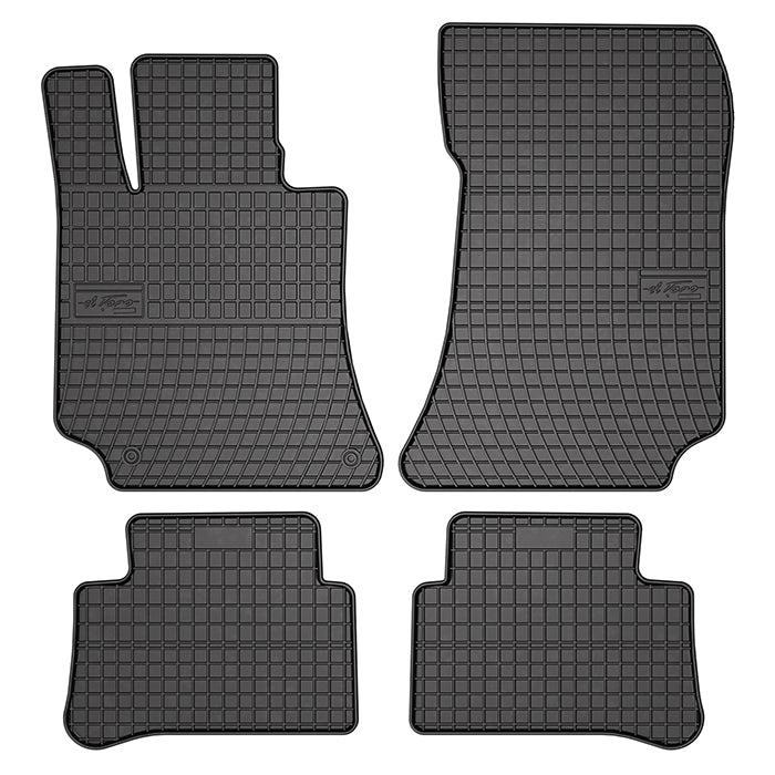Tappetini in gomma Mercedes CLS C218 10-18, E-Class W212 09-16