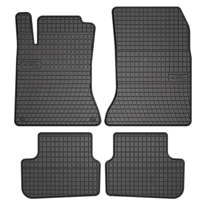 Tappetini in gomma Mercedes A W176, B W246, CLA C117, GLA X156