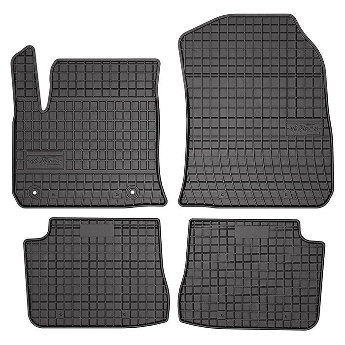 Tappetini in gomma Opel Corsa-e, Peugeot e-208 2019-