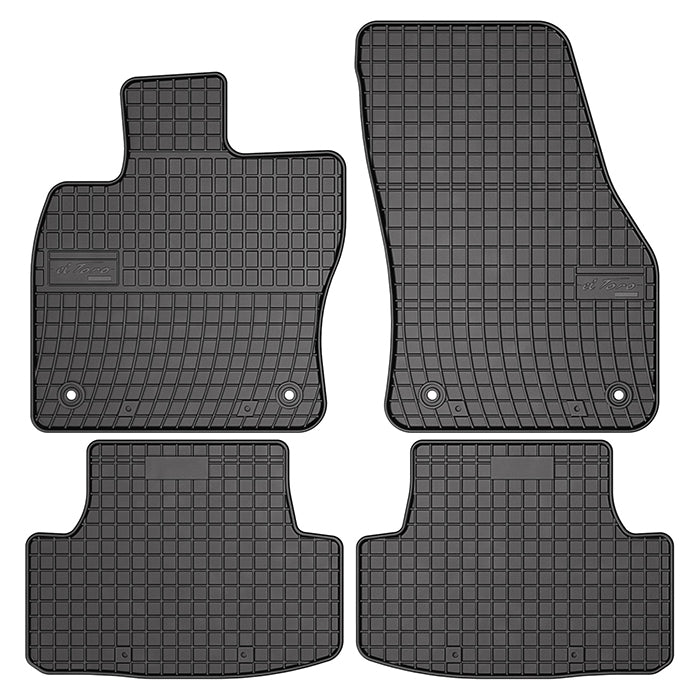 Tappetini in gomma Seat Ateca, Skoda Karoq, VW T-Roc 2016-