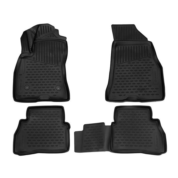 Tappetini in gomma Fiat Doblo II 2015-