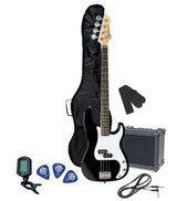 VGS RCB-100 Bass Pack, basso elettrico con amplificatore, Black