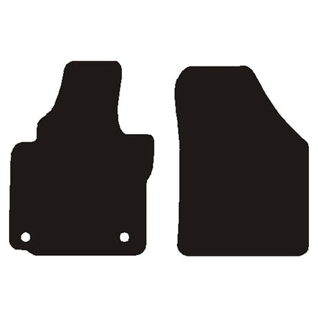 Tappetini anteriori VW Caddy 2007-