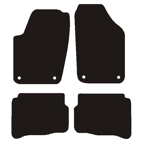 Tappetini VW Polo 2003-2006 - Fermo tappetino ovale