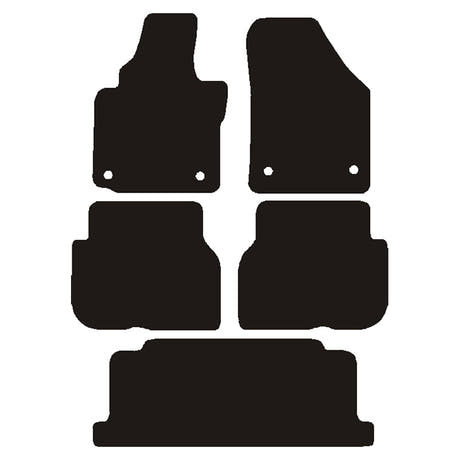 Tappetini VW Touran 7P 2007-2014