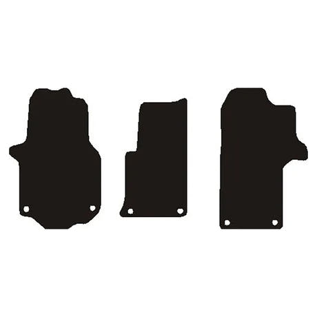 Tappetini per auto VW Crafter,MAN TGE 10/2017 1+ sedile doppio