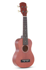 Miguel Almeria Player Pack, ukulele soprano rosso bruno con gig bag