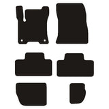 Tappetini auto Mercedes EQB (X243) 2021- Velluto