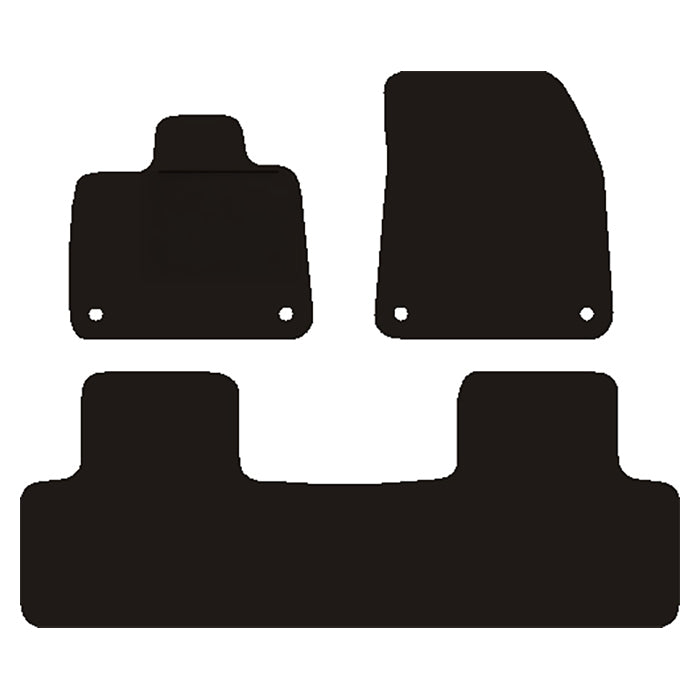 Tappetini auto Polestar 3 (P519) 2024- Velluto