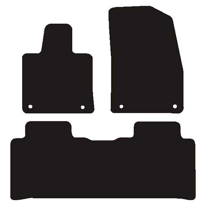 Tappetini auto Xpeng G6 2023- Velluto