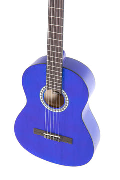 VGS Basic chitarra classica 3/4, blu trasparente