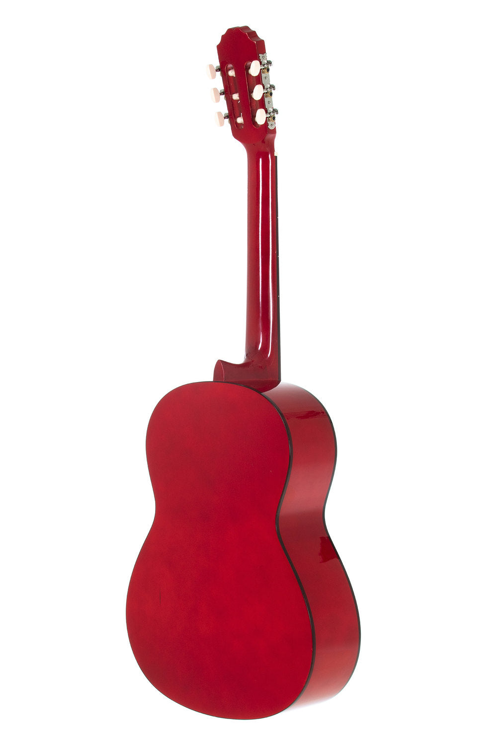VGS Basic chitarre classiche 4/4, rosso trasparente
