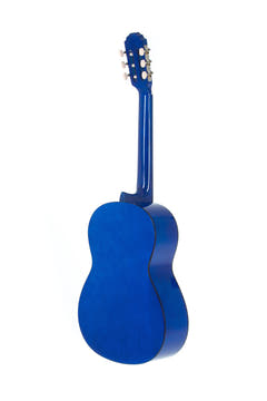 VGS Basic chitarra classica 4/4, blu trasparente
