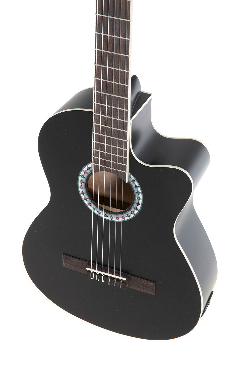 VGS Basic chitarre classiche elettroacustiche, nere