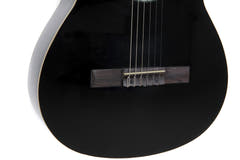 VGS BasicPlus chitarra classica 4/4, nera