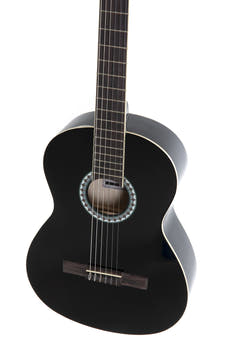 VGS BasicPlus chitarra classica 4/4, nera