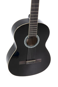 VGS BasicPlus chitarra classica 4/4, nera