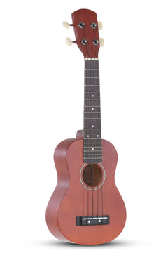Miguel Almeria ukulele soprano, rosso bruno