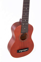 Miguel Almeria ukulele soprano, rosso bruno
