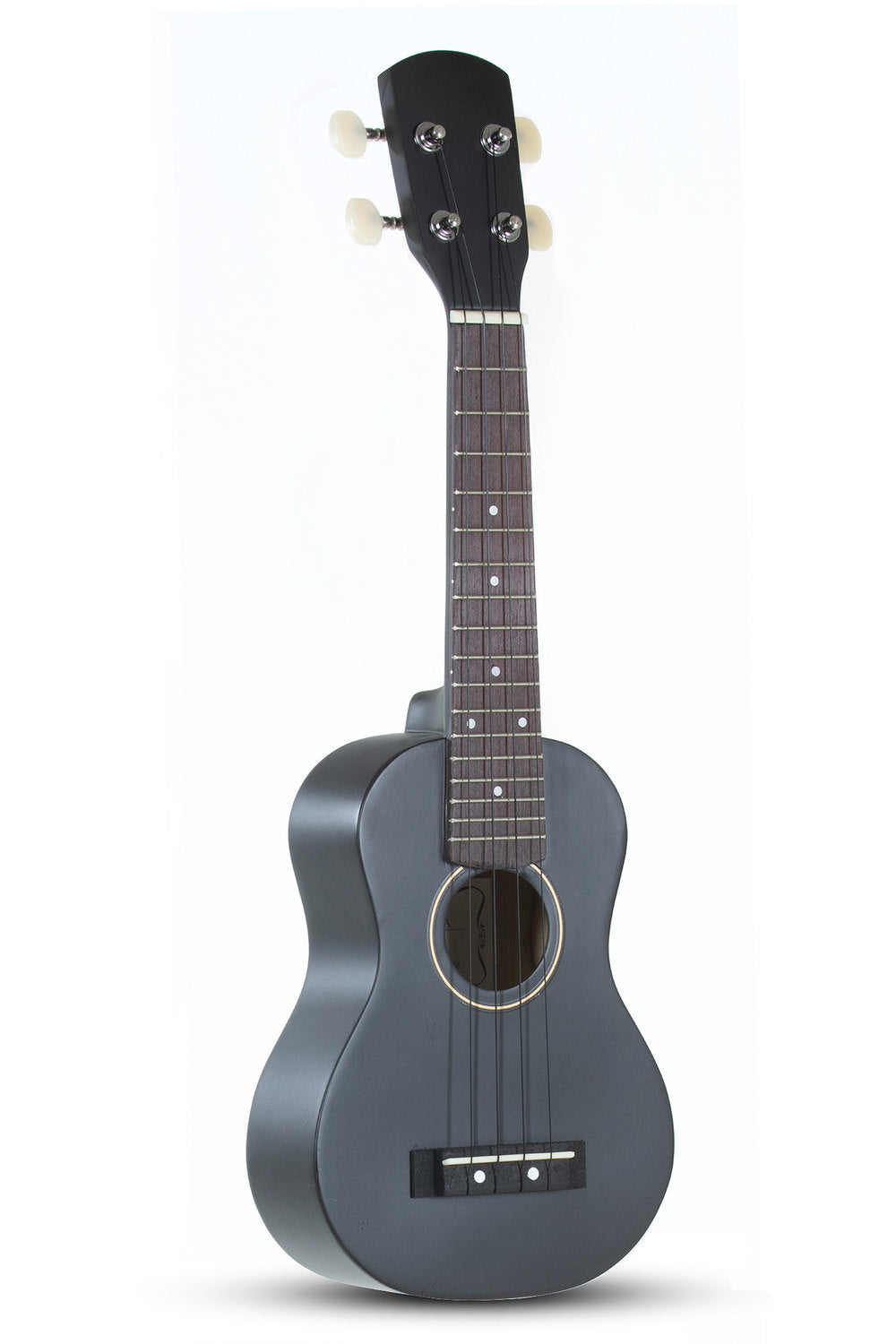 Miguel Almeria ukulele soprano, nero opaco