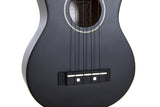 Miguel Almeria ukulele soprano, nero opaco