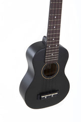 Miguel Almeria ukulele soprano, nero opaco