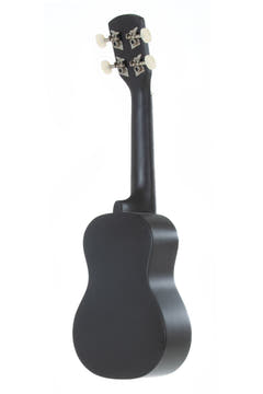 Miguel Almeria ukulele soprano, nero opaco