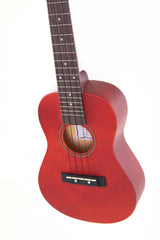 Miguel Almeria ukulele da concerto in tiglio, finitura opaca colorata