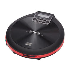 AIWA PCP-850 Bærbar CD-afspiller – MP3 & Anti-Shock, rød
