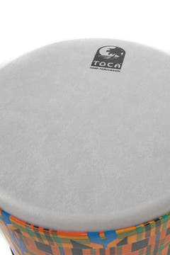 Toca World Percezione Freestyle 2 Tom Tom - Kente Cloth (TF2T-K)
