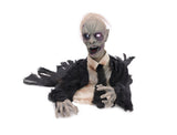 Zombie di Halloween, animato, 43 cm