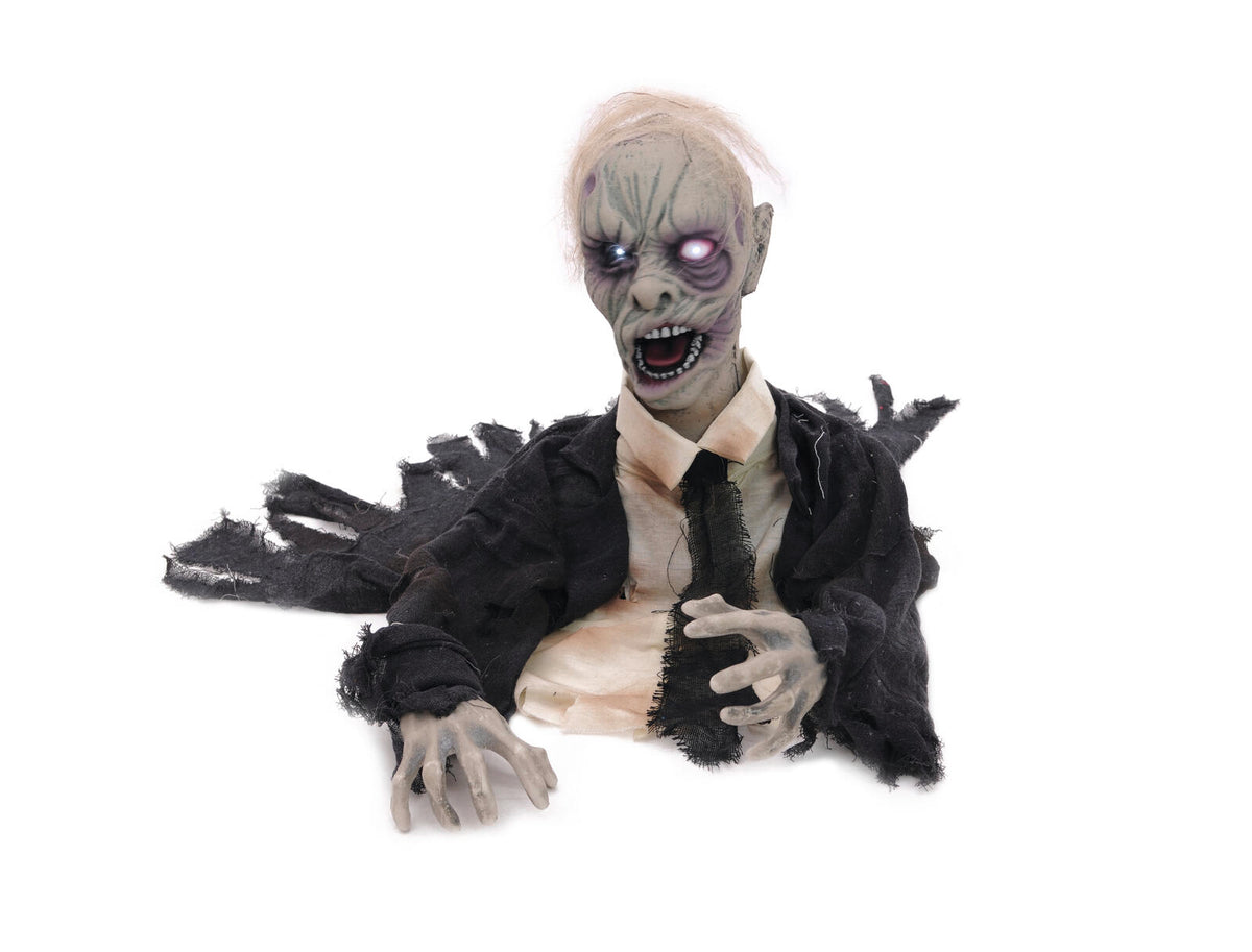 Zombie di Halloween, animato, 43 cm