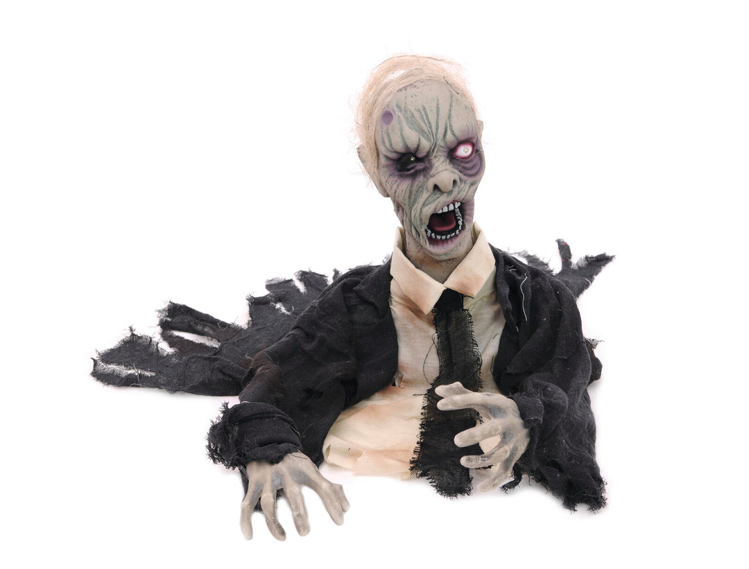 Zombie di Halloween, animato, 43 cm
