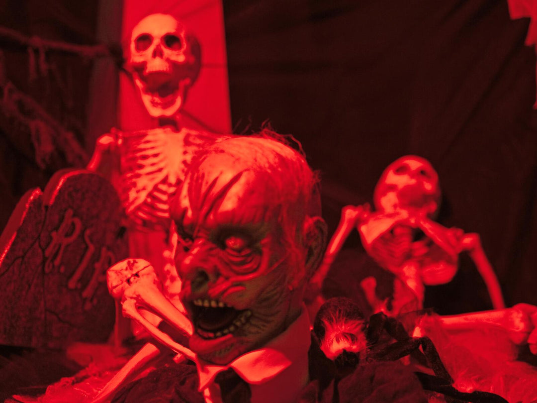 Zombie di Halloween, animato, 43 cm